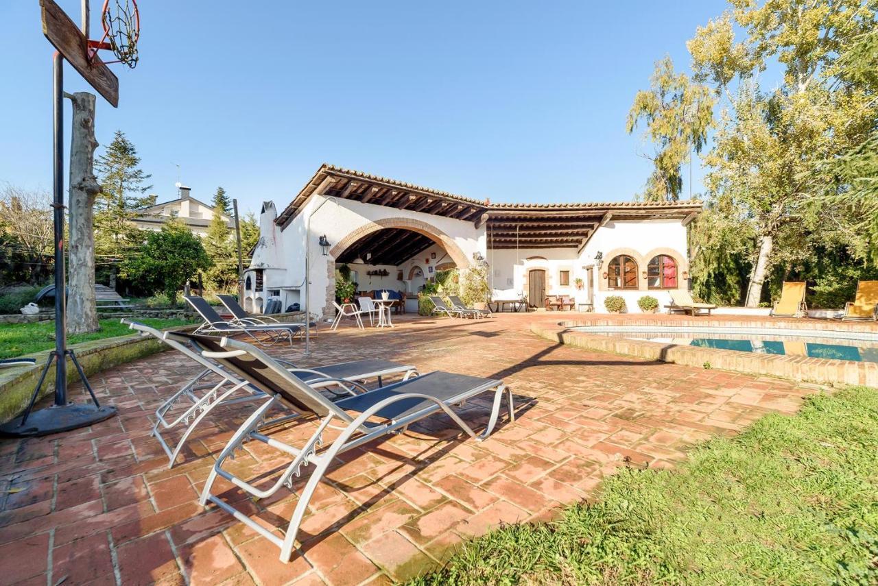 Masia Can Manent Del Bosc S XVIII Santa Eulalia de Ronsaná Εξωτερικό φωτογραφία