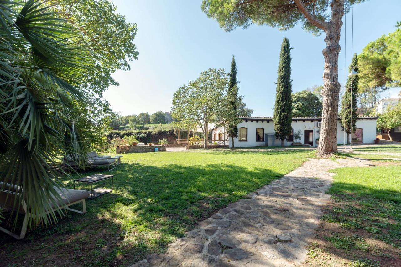Masia Can Manent Del Bosc S XVIII Santa Eulalia de Ronsaná Εξωτερικό φωτογραφία