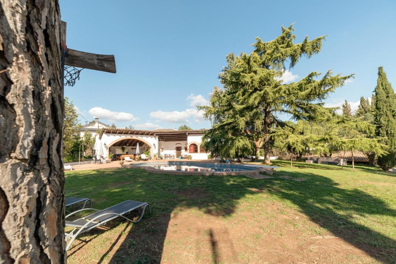 Masia Can Manent Del Bosc S XVIII Santa Eulalia de Ronsaná Εξωτερικό φωτογραφία