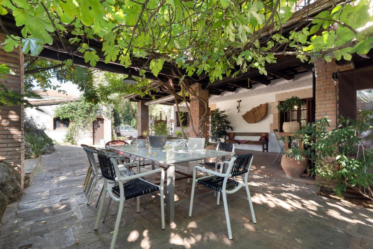 Masia Can Manent Del Bosc S XVIII Santa Eulalia de Ronsaná Εξωτερικό φωτογραφία
